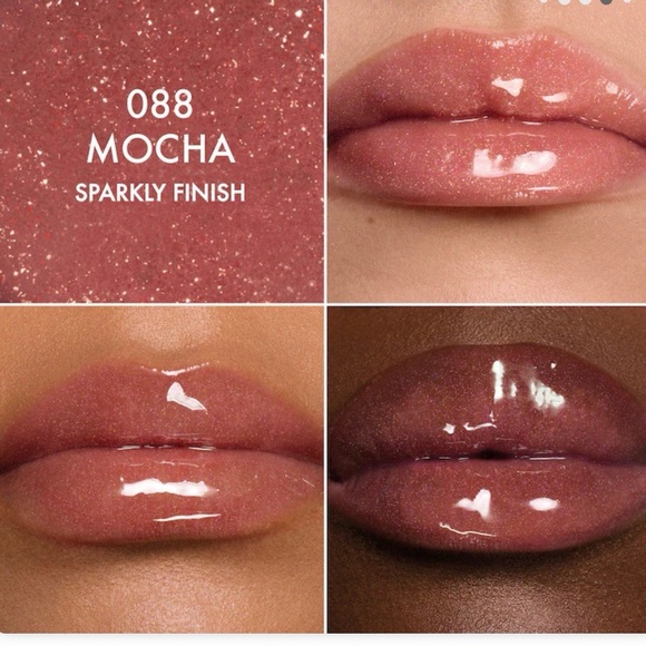 DIOR  Lip Glow Oil Hydrating High-Shine Gloss / #008 Mocha - Picture 2 of 2